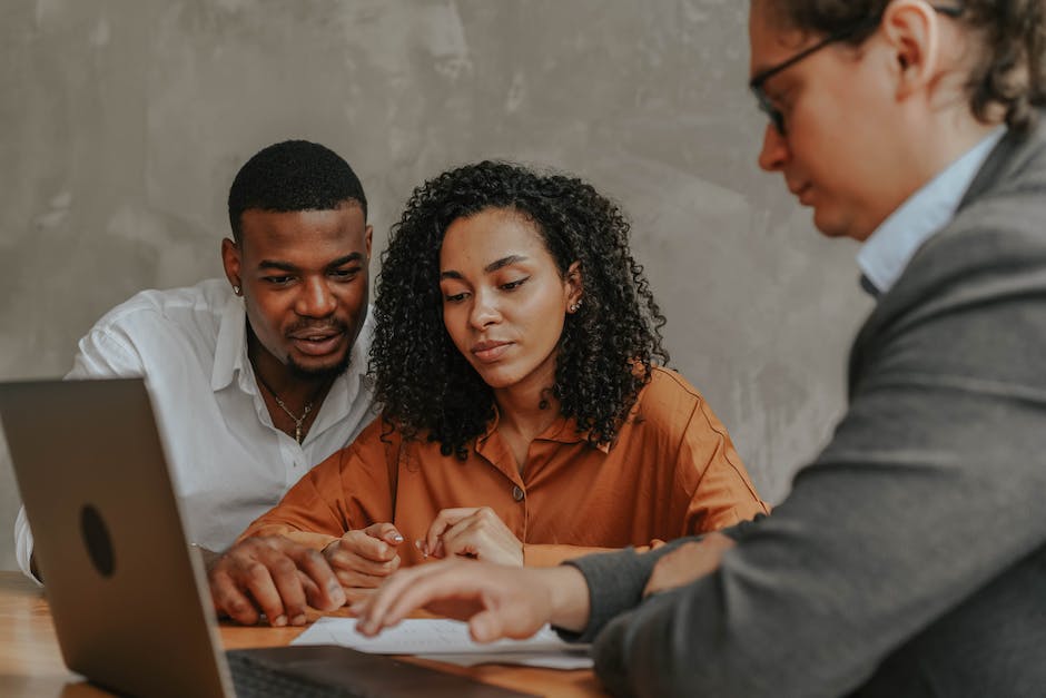 A diverse group of people working together in an office